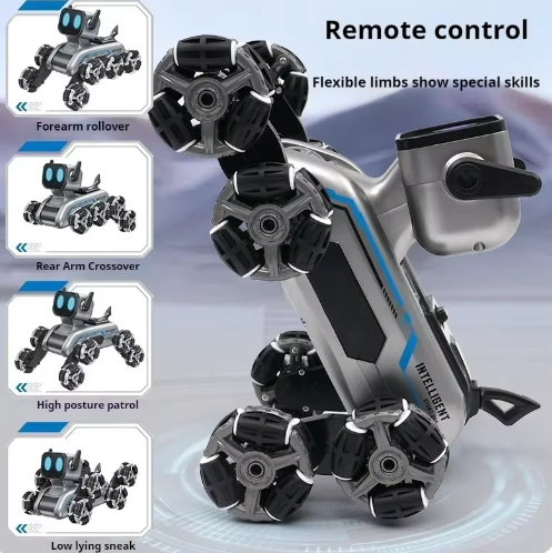 Eight wheeled stunt dog 2.4G remote control intelligent